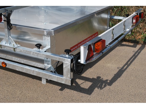 TC 1200 ET 2x9 Rowing Boat Trailer